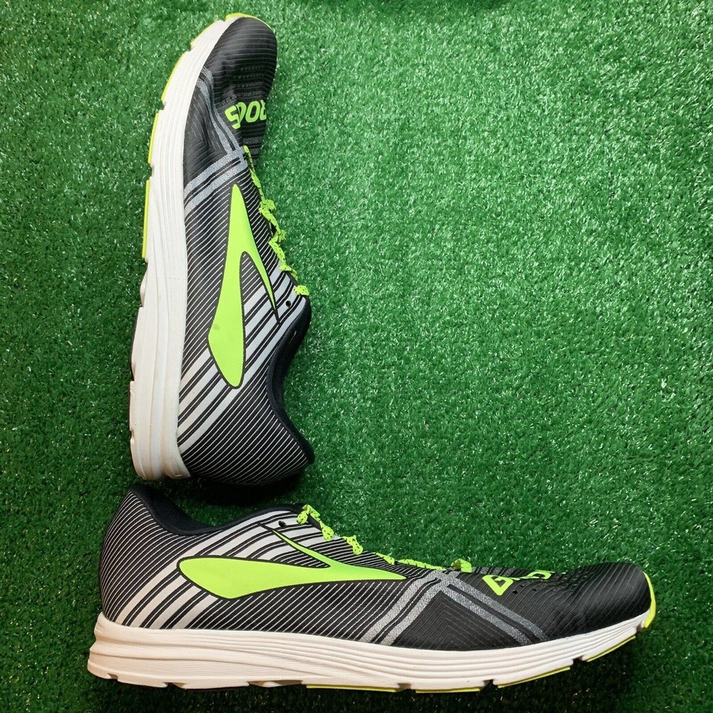 brooks hyperion men’s size 14 D med ‘black/nightlife’ running shoes 1102341D083